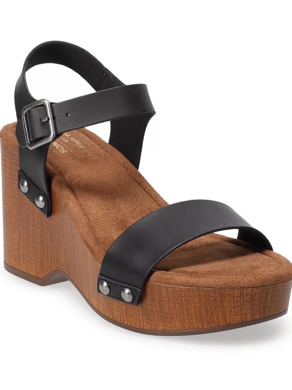 Sonoma Goods For Life® Florella Women's Wedge Sandals Size 7.5